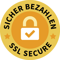 Sicherheit mit 256-Bit SSL verschlüsselt